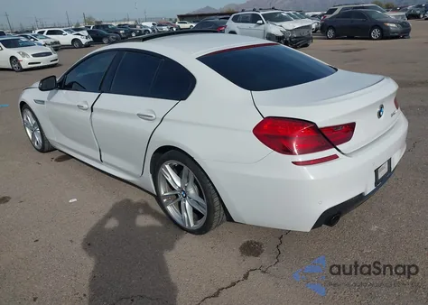 2016 BMW 640I Gran Coupe из США, поврежденный, VIN WBA6D0C50GG432379